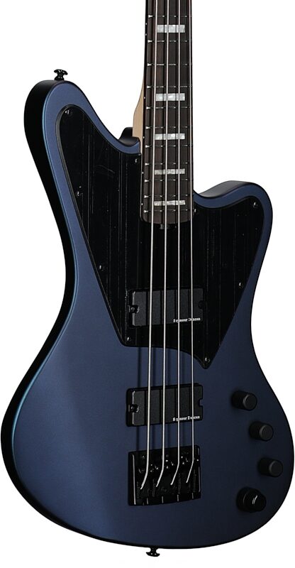 ESP LTD GB-4 Electric Bass, Violet Andromeda Satin, Full Left Front