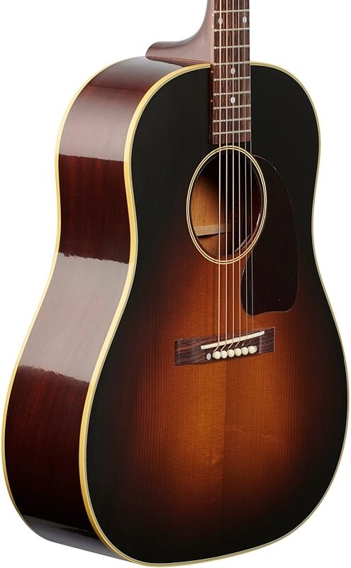 Gibson Custom Shop Historic 1942 Banner J-45 VOS Acoustic Guitar (with Case), Vintage Sunburst, Full Left Front