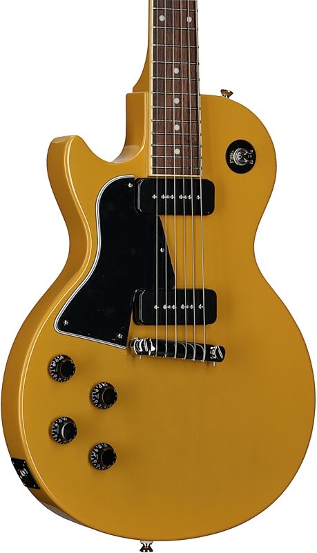 Epiphone Les Paul Special Electric Guitar, Left-Handed, TV Yellow, Full Left Front