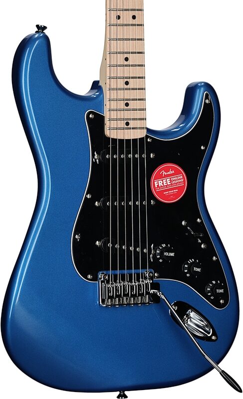 Squier Affinity Stratocaster Electric Guitar, with Maple Fingerboard, Lake Placid Blue, USED, Blemished, Full Left Front