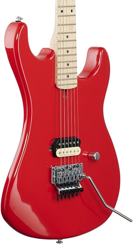 Kramer The 84 Electric Guitar, Radiant Red, Full Left Front