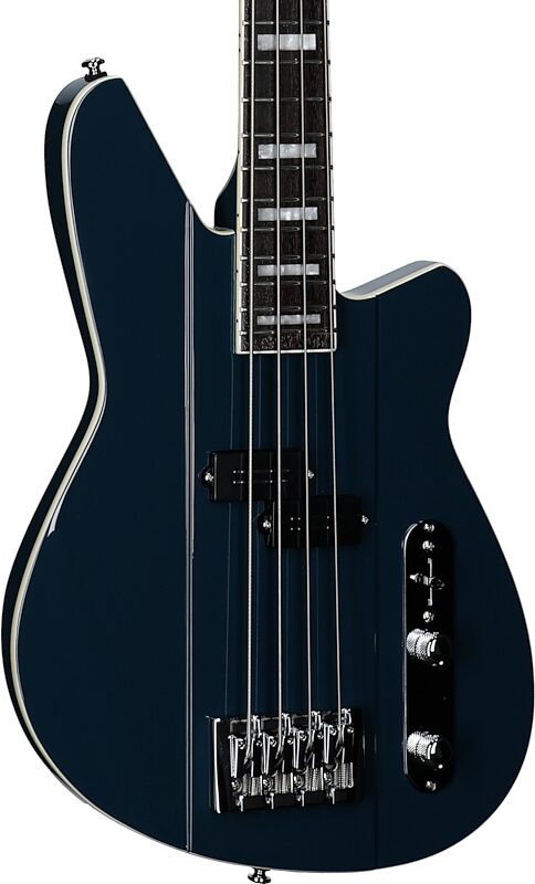 Reverend Sentinel Electric Bass, High Tide Blue, Full Left Front