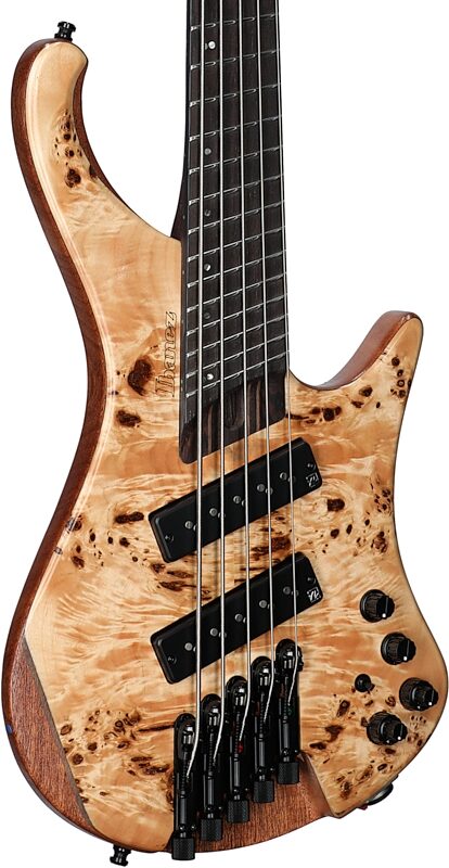 Ibanez EHB1505SMS Bass Workshop Electric Bass (with Gig Bag), Florid Natural, Full Left Front