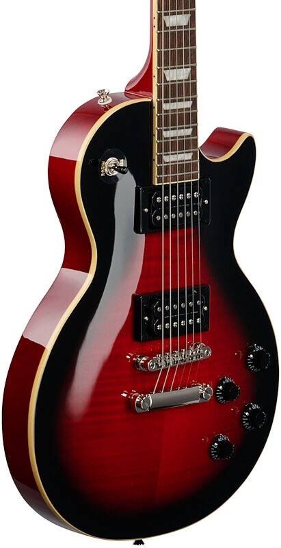 Epiphone Slash Les Paul Electric Guitar (with Case), Vermillion Burst, Blemished, Full Left Front