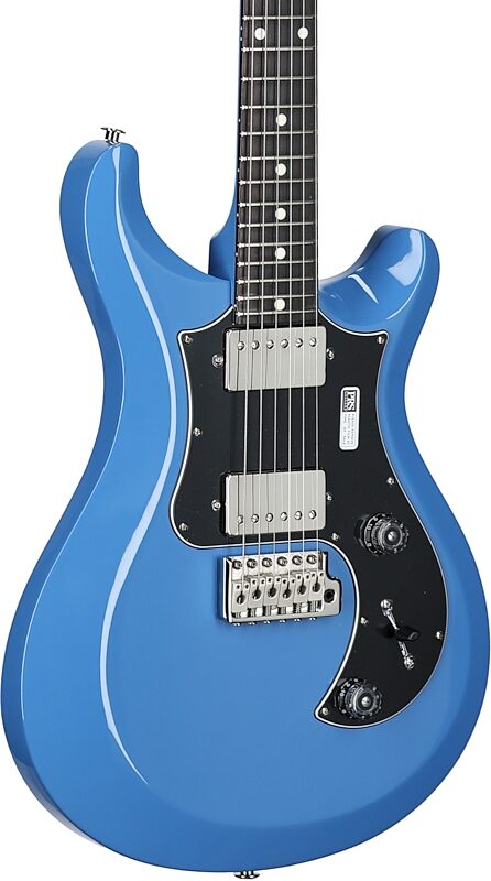 PRS Paul Reed Smith S2 Standard 24 Gloss Pattern Thin Electric Guitar (with Gig Bag), Mahi Blue, Full Left Front