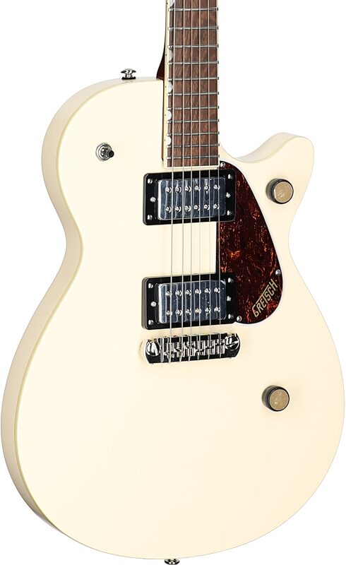 Gretsch Streamliner Jet Club Electric Guitar, Vintage White, Full Left Front