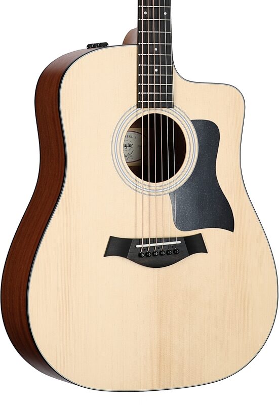 Taylor 110ce-S Dreadnought Acoustic Electric Guitar (with Gig Bag), New, Full Left Front