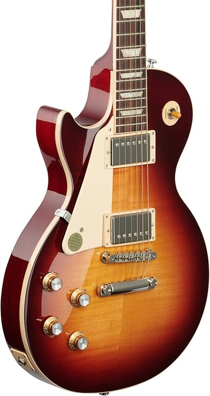 Gibson Les Paul Standard '60s Electric Guitar, Left-Handed (with Case), Bourbon Burst, Full Left Front