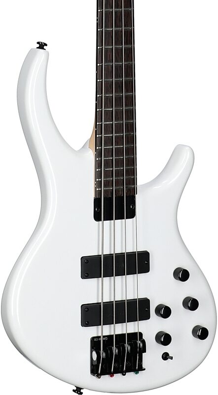 Tobias Killer B IV Bass Guitar (with Gig Bag), White Pearl, Full Left Front