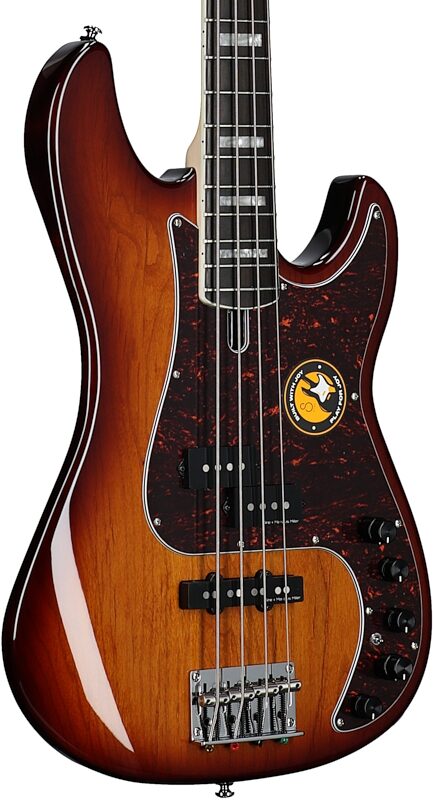 Sire Marcus Miller P7 Electric Bass, Tobacco Sunburst, Full Left Front