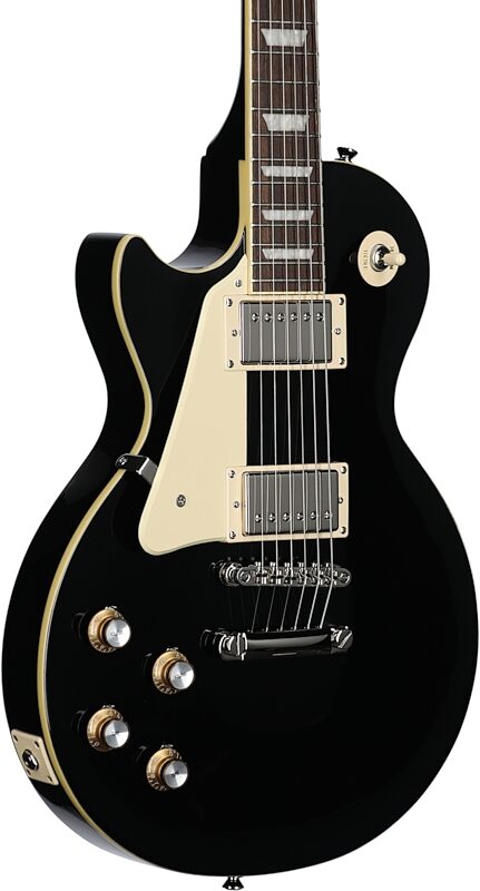 Epiphone Les Paul Standard 60s Electric Guitar, Left-Handed, Ebony, Open Box (Very Good), Full Left Front