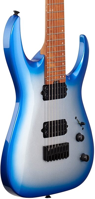 Jackson Misha Mansoor Juggernaut HT7FM Electric Guitar, 7-String, Blue Sky, Full Left Front