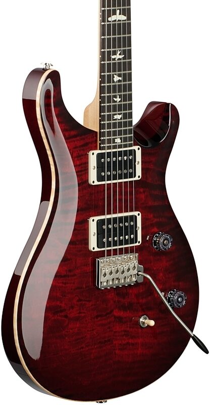 PRS Paul Reed Smith CE24 Electric Guitar (with Gig Bag), Fire Red Burst, Full Left Front