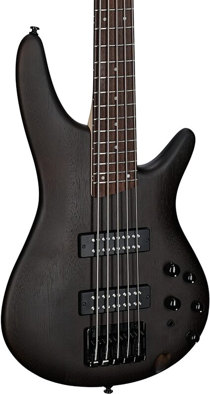 Ibanez SR305EB Electric Bass, 5-String, Walnut Flat, Full Left Front