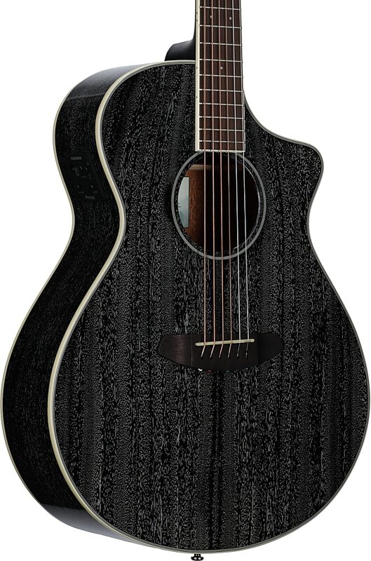 Breedlove ECO Rainforest S Concert CE Acoustic-Electric Guitar, Night Sky, Full Left Front