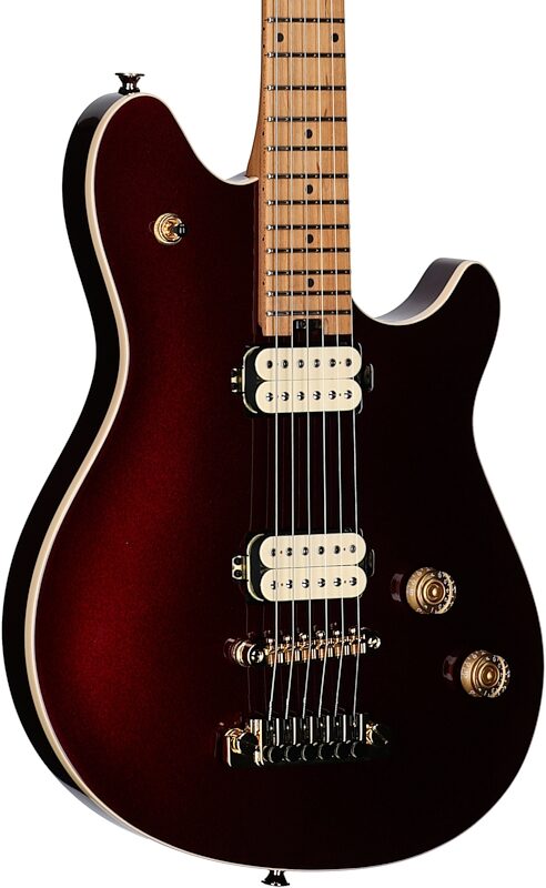 EVH Eddie Van Halen Limited Edition Wolfgang Special TOM Archtop Electric Guitar, Oxblood, Full Left Front