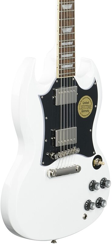 Epiphone SG Standard Electric Guitar, Alpine White, Full Left Front