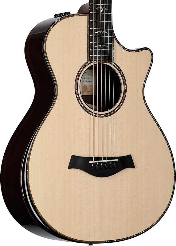 Taylor 912ce 12-Fret V-Class Grand Concert Acoustic-Electric Guitar, with Case, New, Full Left Front