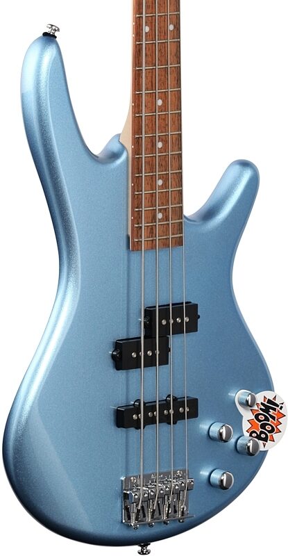 Ibanez GSR200 Electric Bass, Soda Blue, Full Left Front