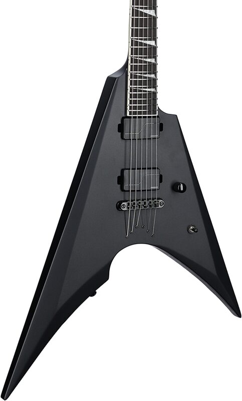 ESP LTD Arrow-1000NT Electric Guitar, Charcoal Metallic Satin, Blemished, Full Left Front