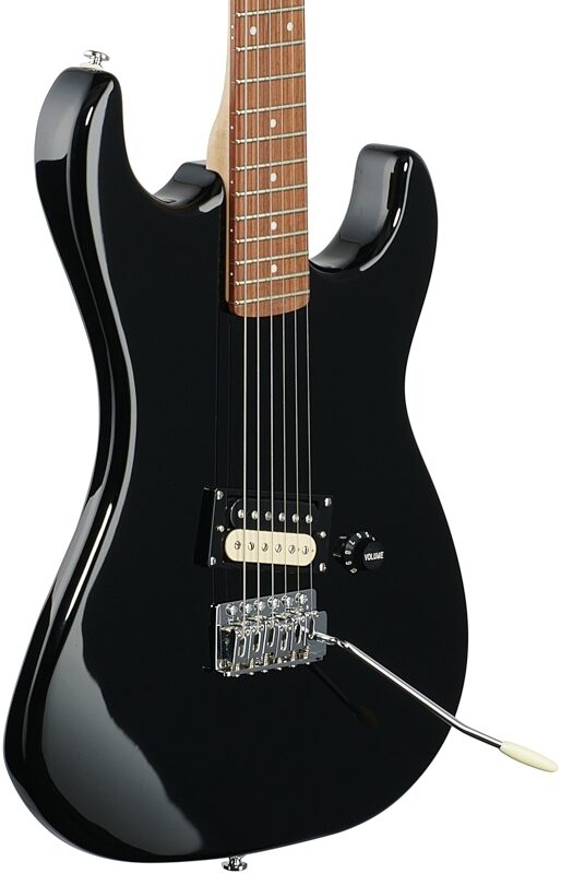 Kramer Baretta Special Electric Guitar, Black Chrome, Full Left Front