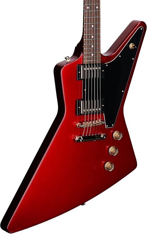 Epiphone Exclusive Explorer Electric Guitar, Ruby Red , Full Left Front