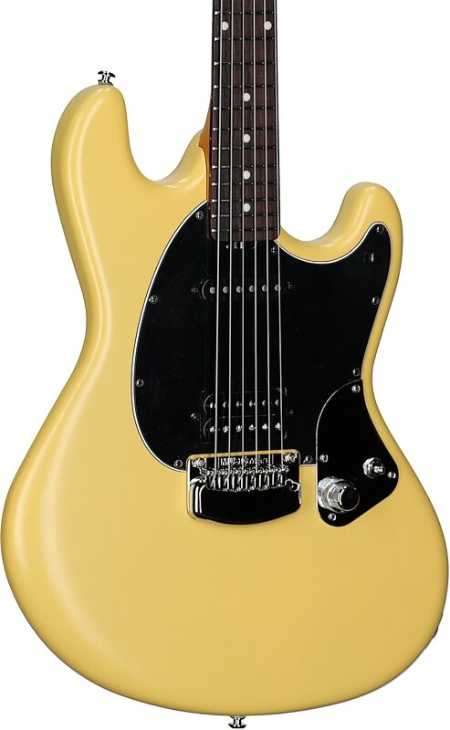 Ernie Ball Music Man Dustin Kensrue StingRay Electric Guitar, TV Blonde, Full Left Front