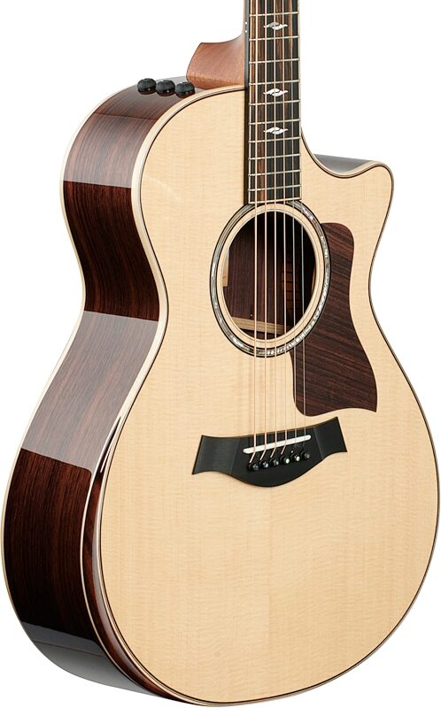 Taylor 812ceV Grand Concert Acoustic-Electric Guitar (with Case), New, Full Left Front